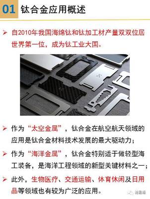 一組圖看懂鈦及鈦合金 從金屬新星到工業明珠